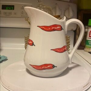 Chili Pepper BIA Cordon Bleu pitcher